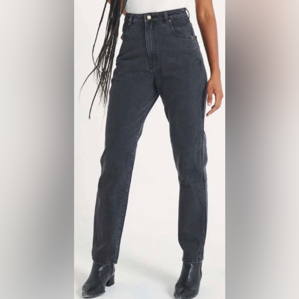 ROLLA'S Black High-Waisted Jeans